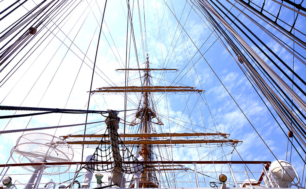 船のマスト