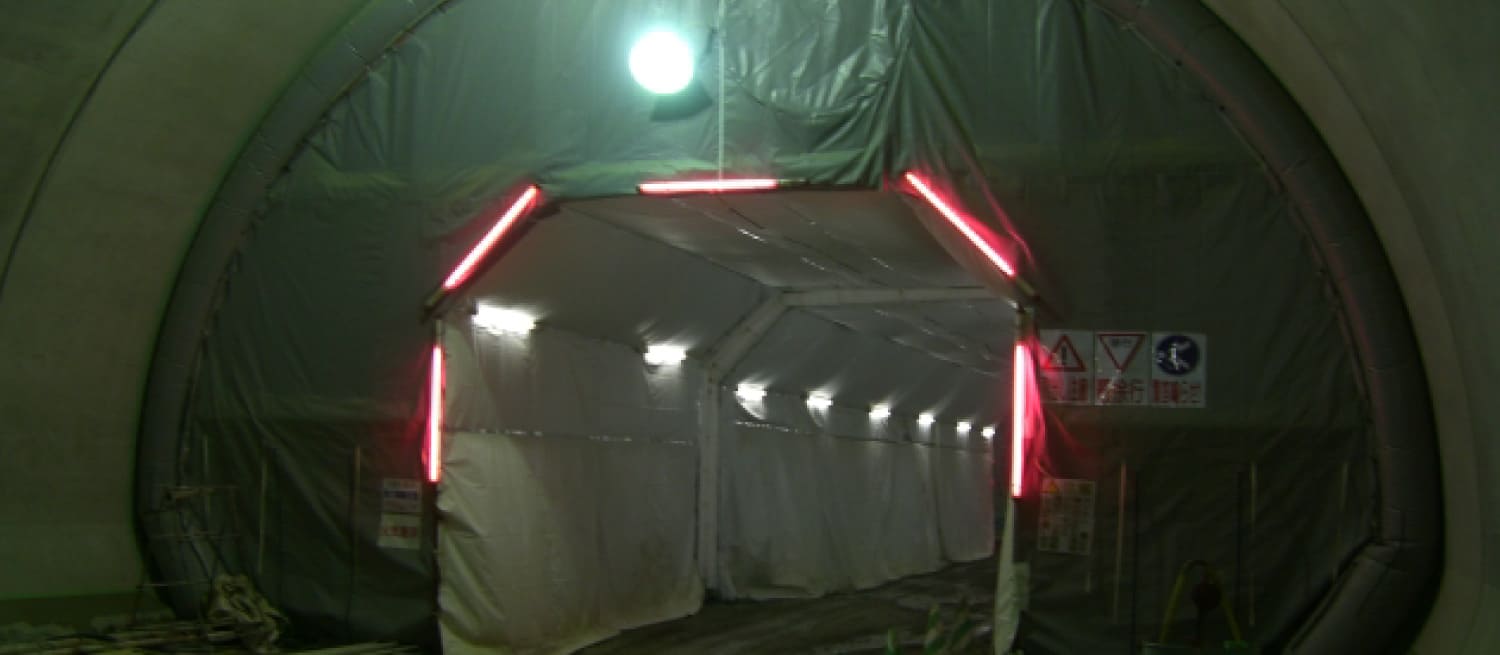 セントル養生＋コンクリート湿潤養生システム