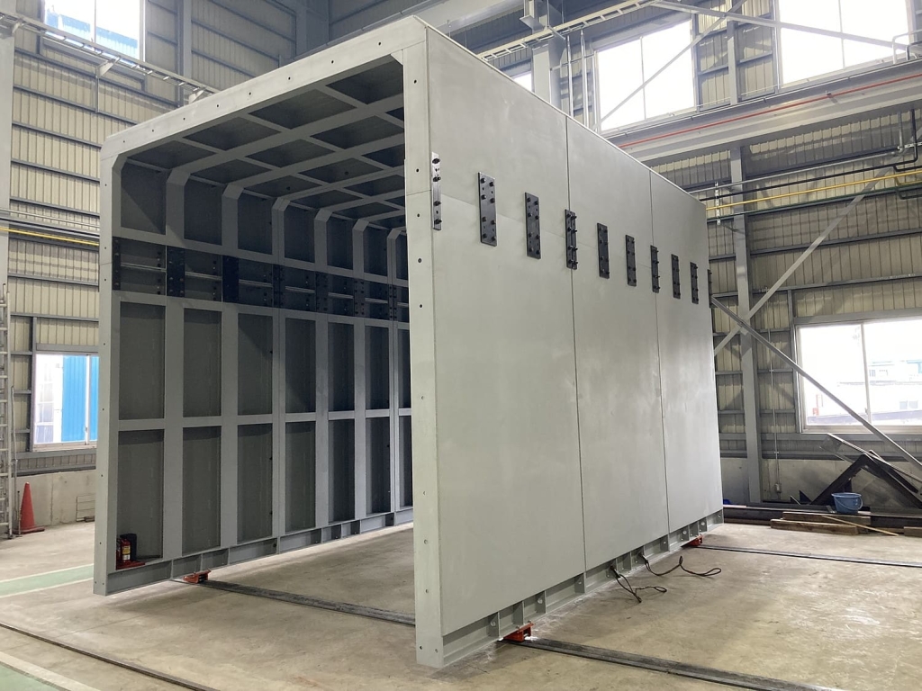 飛島・蔵玉　移動式プロテクター|北陸建工グループ | Future−鉄でつくる未来−