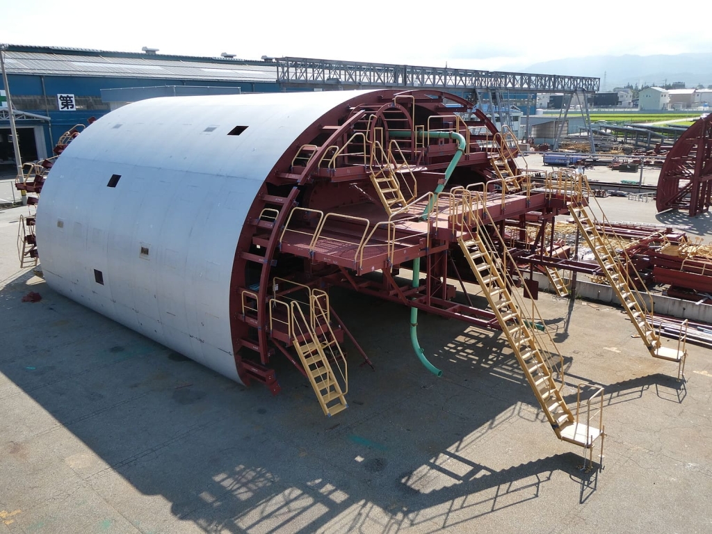 奥村・養老　全断SS|北陸建工グループ | Future−鉄でつくる未来−