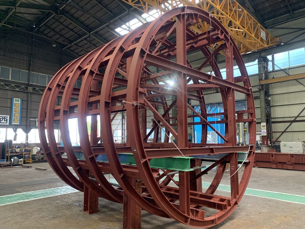 大林・浜田　マシン解体用組立セントル|北陸建工グループ | Future−鉄でつくる未来−