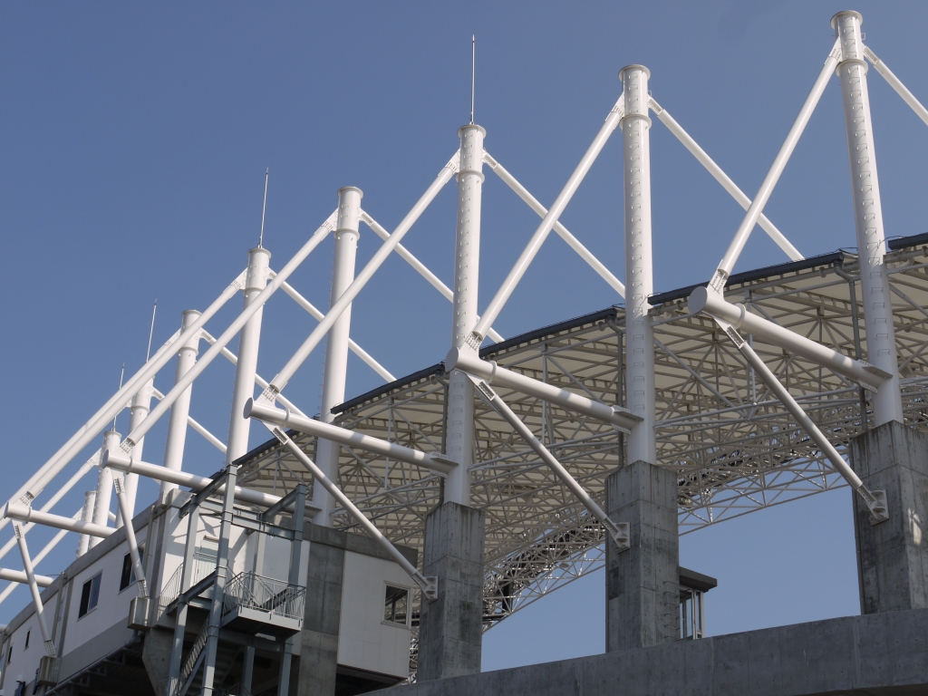 水戸市立競技場|北陸建工グループ | Future−鉄でつくる未来−