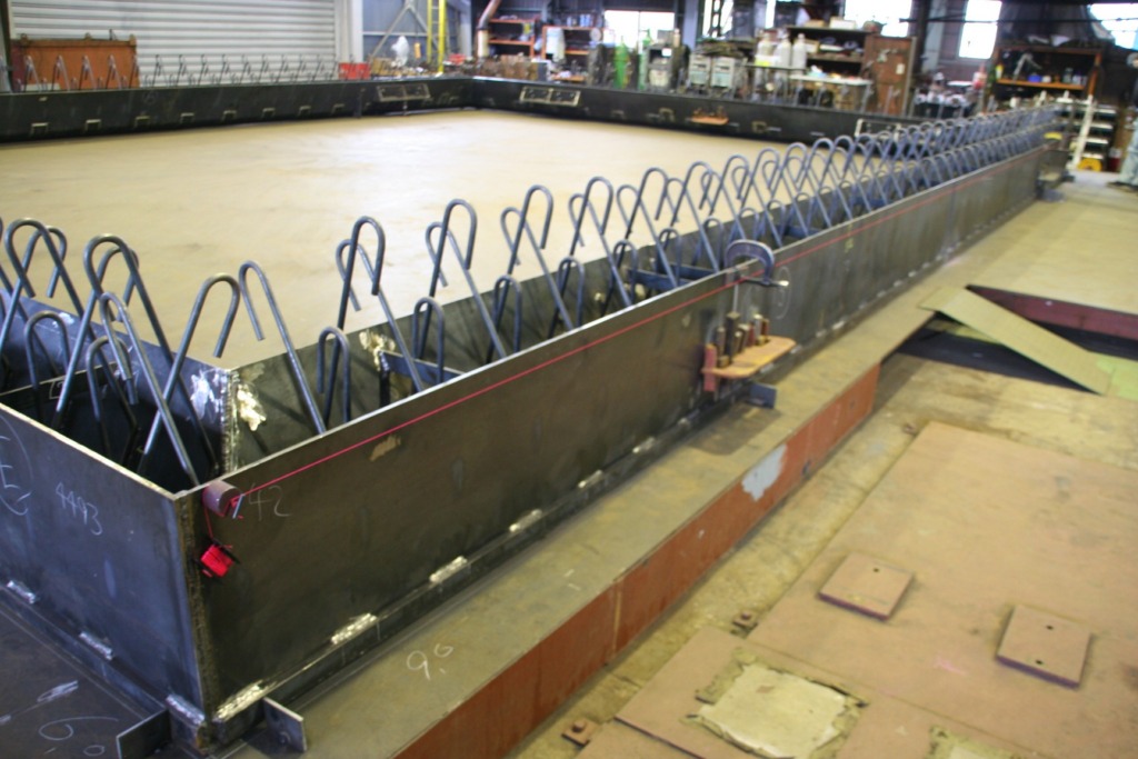 北陸新幹線新神通川高架橋用刃口|北陸建工グループ