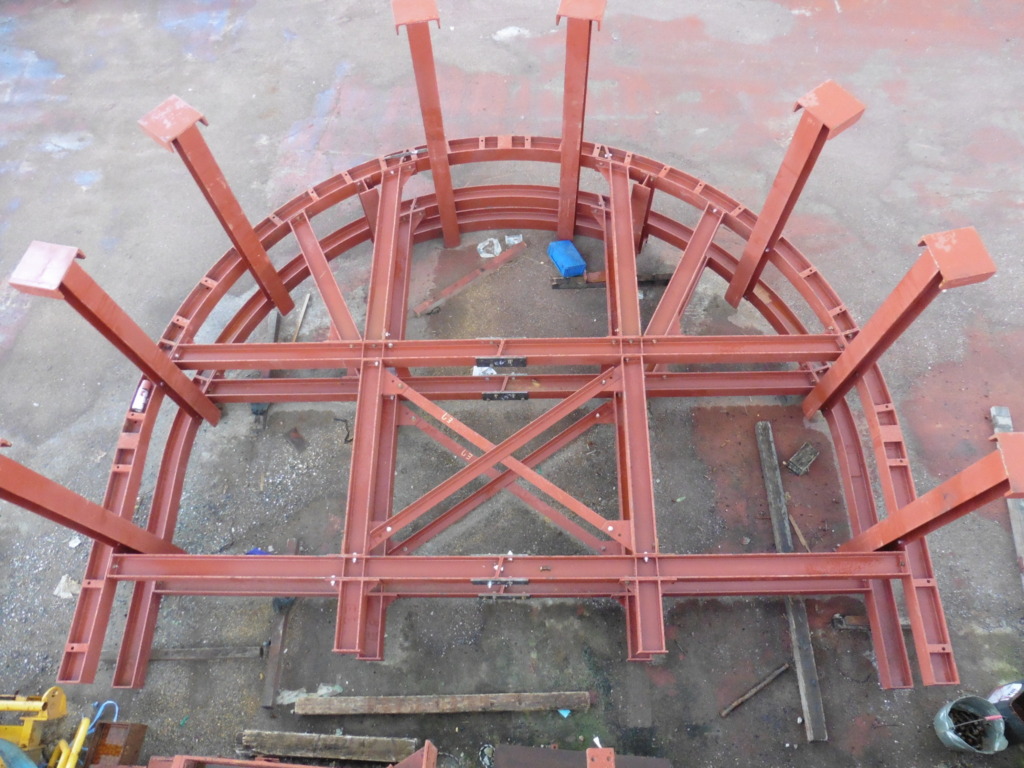 避難連絡抗すり付け用セントル|北陸建工グループ